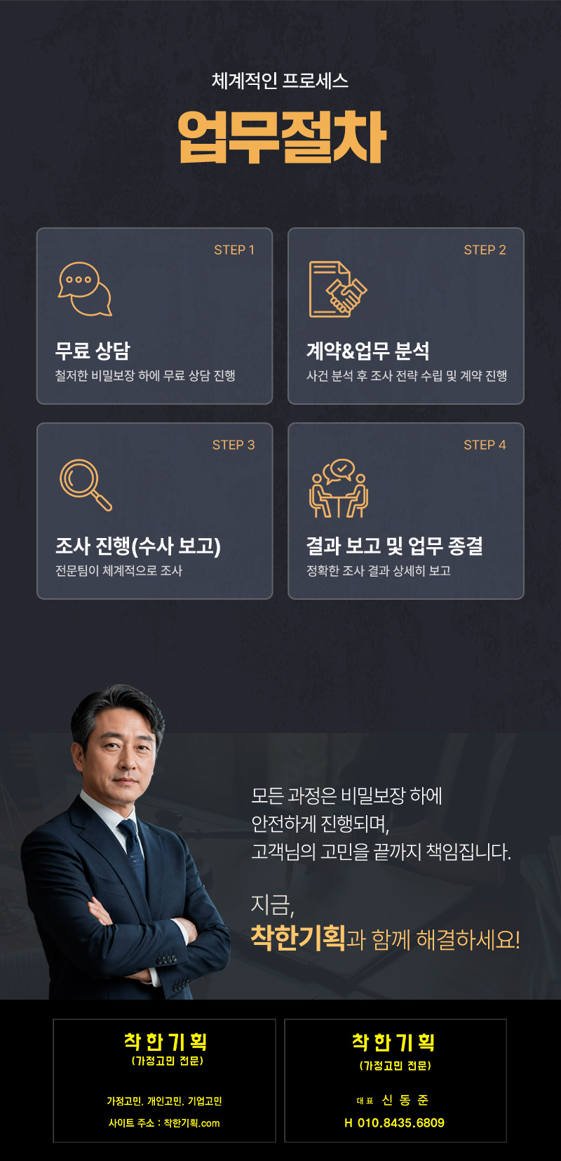체계적인 프로세스와 업무절차